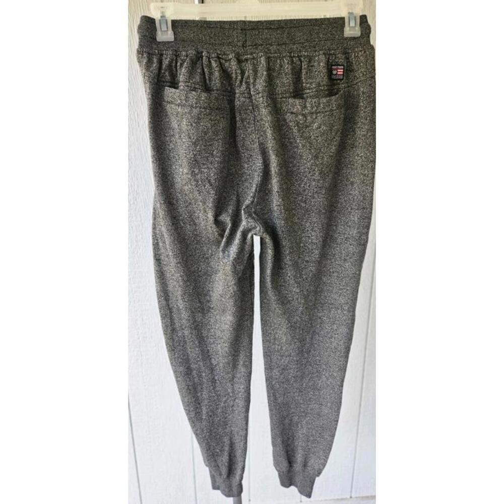 PHAT FARM Men's Size Large Sweatpants Charcoal Grey Heather Fleece Lined Joggers - Picture 8 of 14